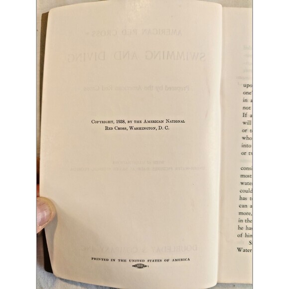 The American Red Cross Swimming and Diving 1938 Paperback Photographs - Picture 6 of 12